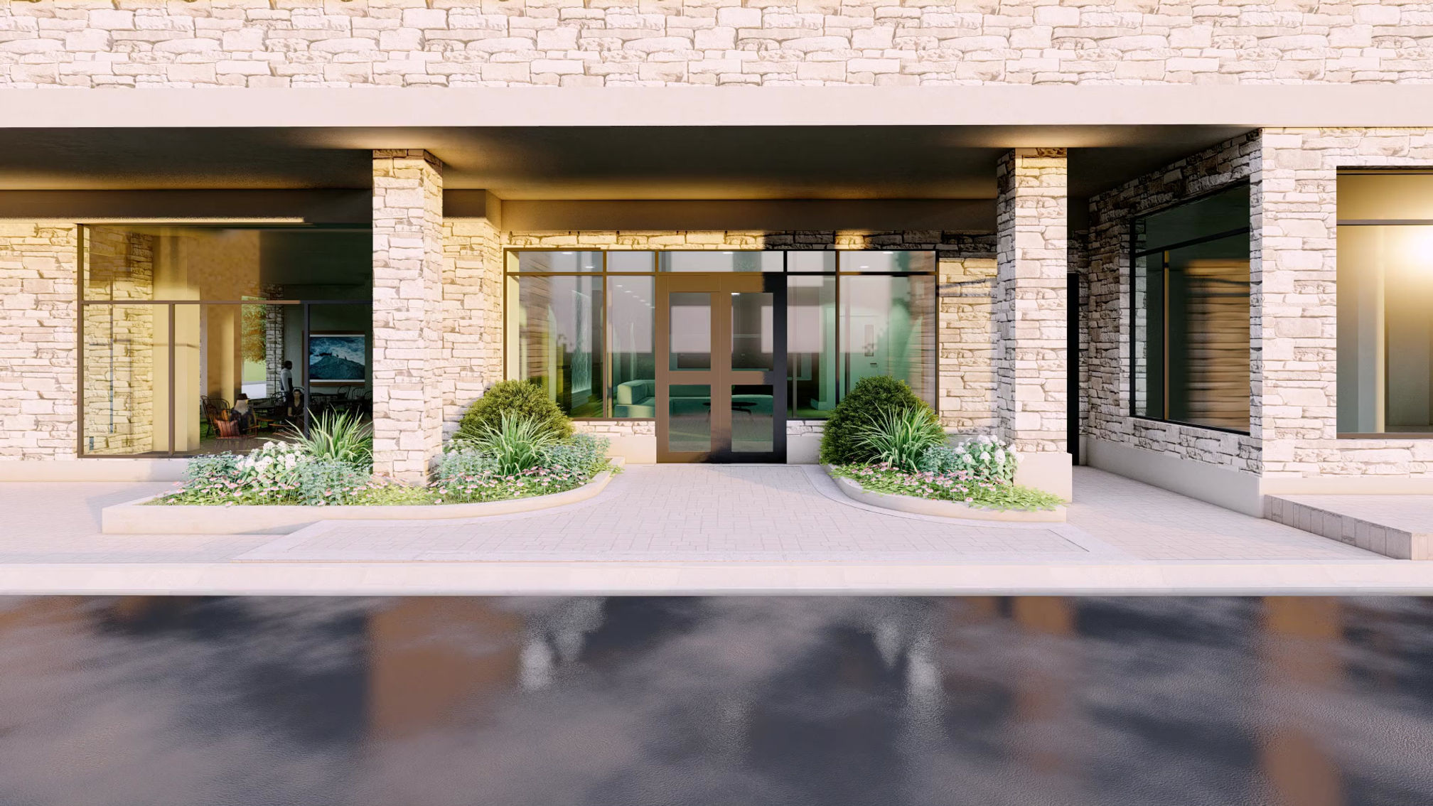 Interior Multi-Family Animation - Harrison